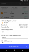 Juniper - Coin Portfolio for Bitcoin & Altcoin screenshot 1