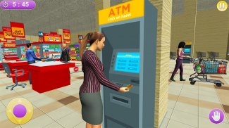 Super Market Shopping Mall Simulator - ATM Machine screenshot 5