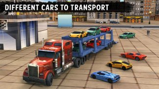 Car Transporter game 3D screenshot 0