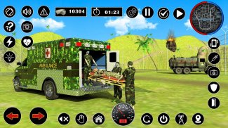 US Army Ambulance Game: Rescue screenshot 3