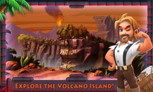 Volcano Island: ร้อน สวรรค์ screenshot 1