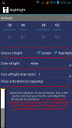 NightLight with voice control screenshot 2