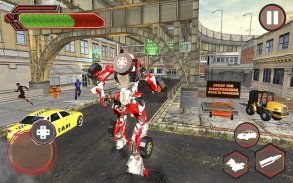 Super X Robot VS Angry Bull Attack Simulator screenshot 10