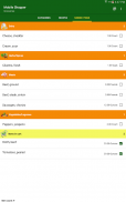Mobile Shopper: shopping list screenshot 4