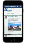 Muscatine Iowa Weather screenshot 1