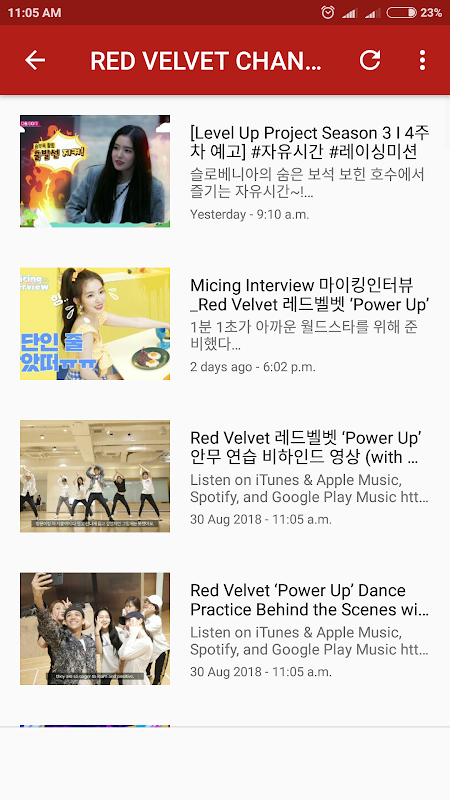 Red Velvet Lyrics for Android - Free App Download
