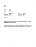 Fax Cover Sheets Templates screenshot 17