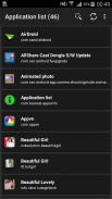 Application List and Backup screenshot 1