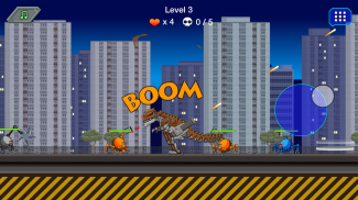 Robot Dino T-Rex Attack screenshot 0
