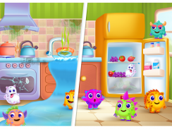 My Little virtual monster Fun - Pet care & play screenshot 0