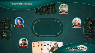 Belote.com - Jeu de Belote et Coinche gratuit screenshot 2