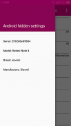 Hidden Android settings screenshot 4