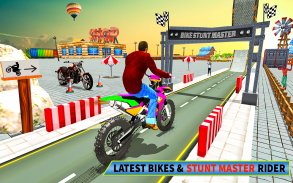 Sepeda Pengganti Balap 3D - Moto Sepeda Permainan screenshot 7