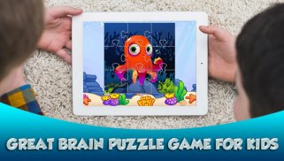 Fish Puzzles for kids & toddlers 🐳 screenshot 4