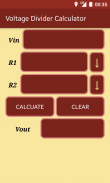 Voltage Divider Calculator screenshot 1