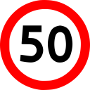 Speed Limits Europe Icon