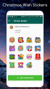 Christmas Stickers for WhatsApp WAStickersApps screenshot 0