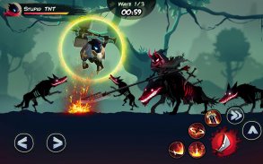 Shadow Stickman: Chiến đấu đi sợ gì quái vật screenshot 3