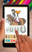الحصان لعبة التلوين screenshot 9