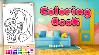 Painting and drawing: free coloring book game. screenshot 5
