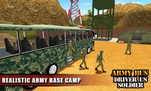 Army Bus Driver US Solider Transport Duty 2017 screenshot 2