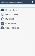 SME Cloud File Manager screenshot 1