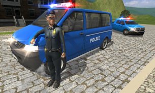 Police van city driver: police vs gangster screenshot 3