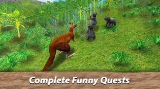 Kangaroo Family Simulator - hop to Australia! screenshot 5