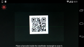 codice a barre + QR quadrato screenshot 3