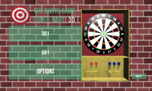 The Darts Game Super Dart 3D screenshot 0