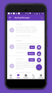 Backup SMS,Backup Contacts,Backup Call History App screenshot 3