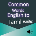 Common Words English to Tamil