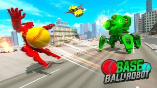 Robot Game: Baseball Robot Car screenshot 2