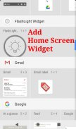 Floating FlashLight Widget 2020 - 2 Widgets screenshot 6