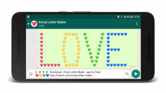 Creatore della Lettera di Emoji 😍 screenshot 20