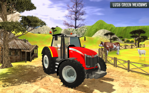 Cargo Tractor Trolley Simulator Farming Game 2019 screenshot 5
