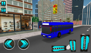 City Coach Bus Driving Simulator & Parking 2019 screenshot 4