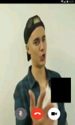 Justin Bieber Prank Video Call screenshot 1
