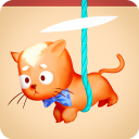 Rescue Kitten - Rope Puzzle - Cat Collection Icon