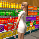 Supermarket Shopping Games 3D Icon