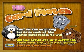 Card Match HD screenshot 0