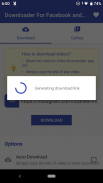 Video Downloader for Facebook and Instagram screenshot 0