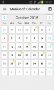 Calendario Moniusoft screenshot 3