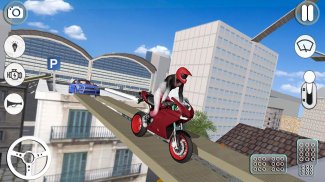 Crazy Cars Roof Jumping: Stunt Parking Games 3d screenshot 5