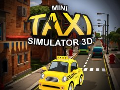 Mini Taxi Simulator 3D screenshot 5