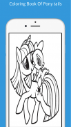 Coloring Book Of Pony tails screenshot 0