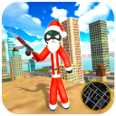 Santa Claus Stickman - Rope Hero Gangster Crime Icon