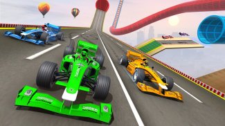 Formula Car Stunt Racing Games: Fun Car Games 2021 screenshot 1