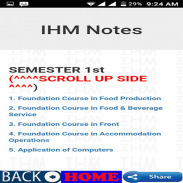 Hotel Management Notes screenshot 0