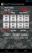 Army PFT Calculator by Dynera screenshot 4